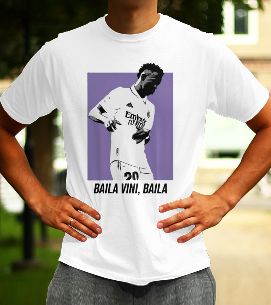 Club1863 Baila Vini Baila Real Madrid Football T-Shirt