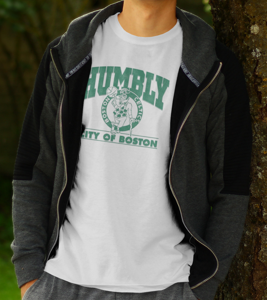 Humbly Boston Celtics City Of Boston Jayson Tatum T-Shirt