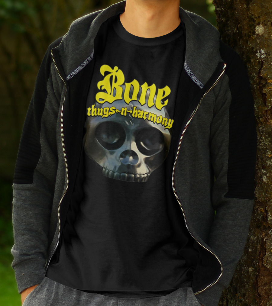 Bone Thugs-N-Harmony Skull Logo Thuggish Ruggish T-Shirt