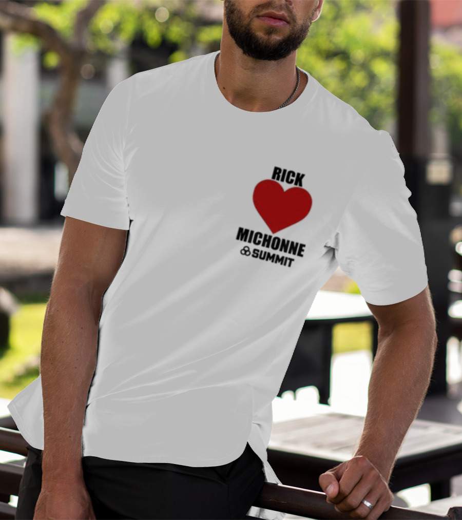 Rick Love Michonne Heart Symbol TWD Summit T-Shirt