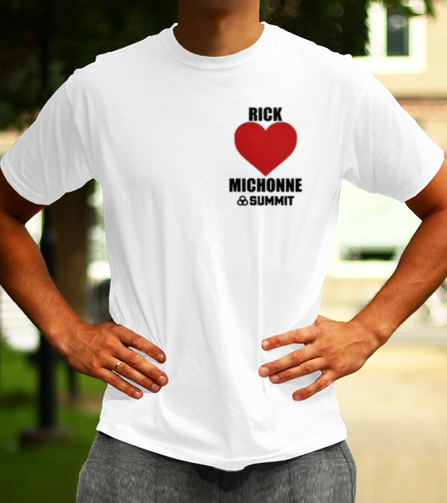 Rick Love Michonne Heart Symbol TWD Summit T-Shirt