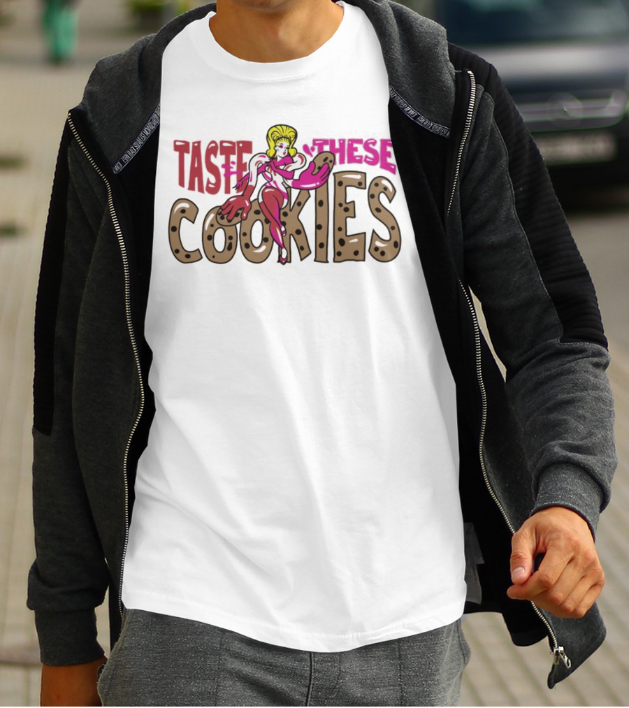 Jaymes Mansfield Taste These Cookies Cartoon T-Shirt