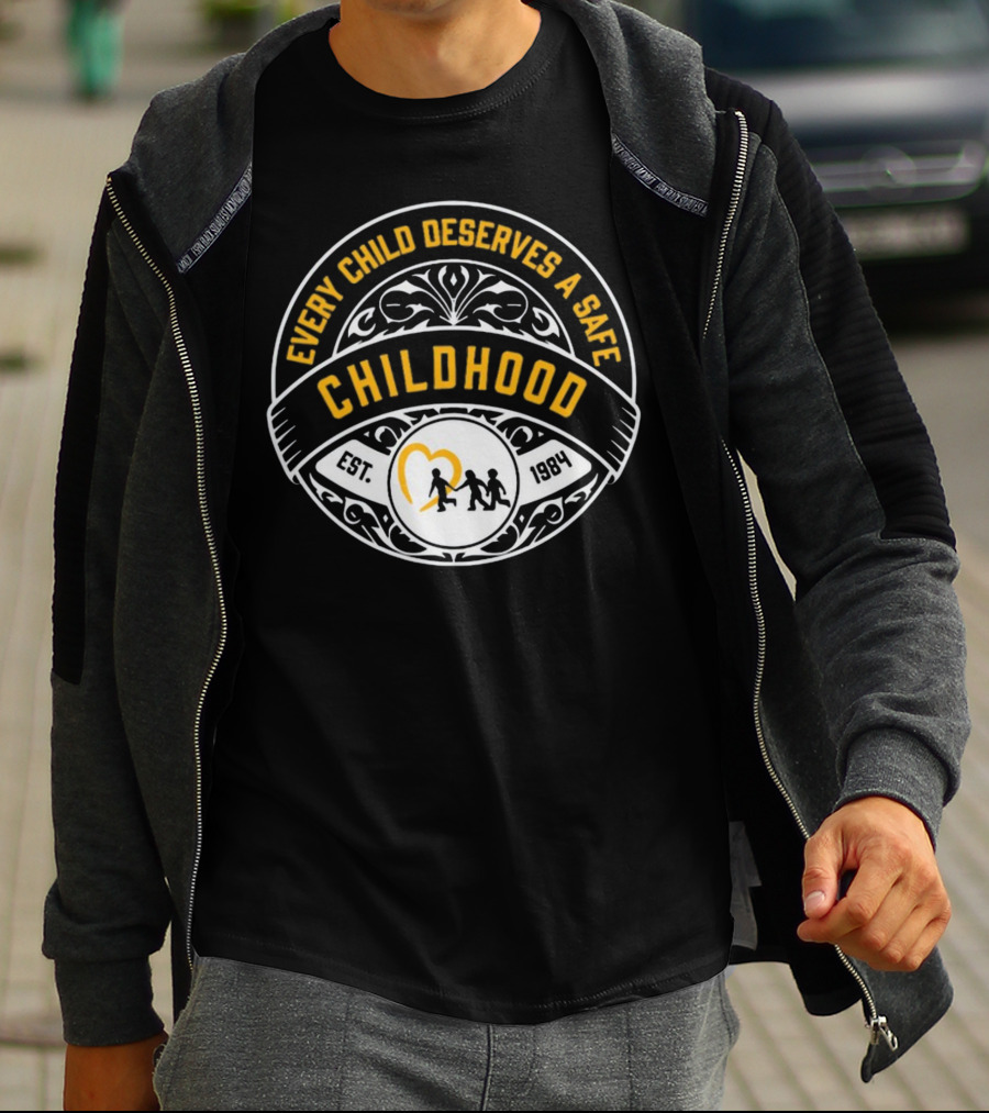 Every Child Deserves A Safe Childhood Mile Higher Charity Est. 1984 T-Shirt