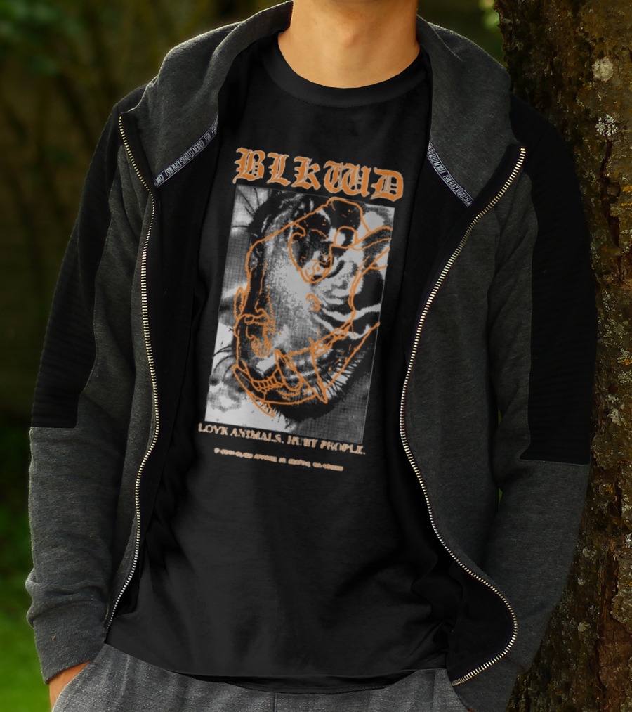 BLKWD Love Animals Hurt People Tiger T-Shirt