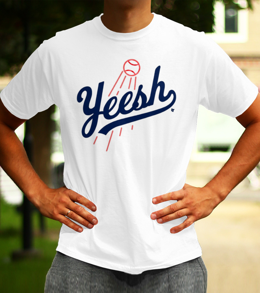 Yeesh Baseball Los Angeles Dodgers Inspired T-Shirt