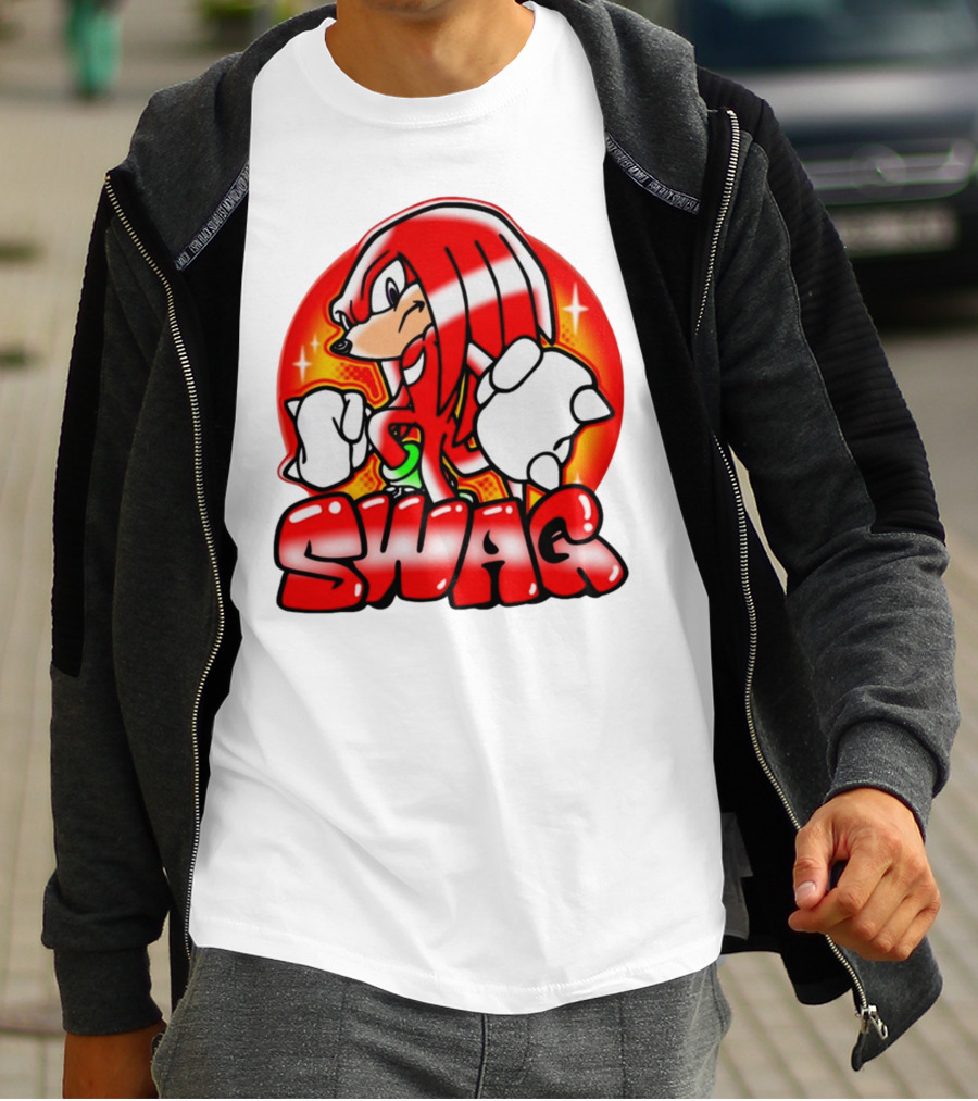 Mamono World Swaggles SWAG Red Character Power T-Shirt