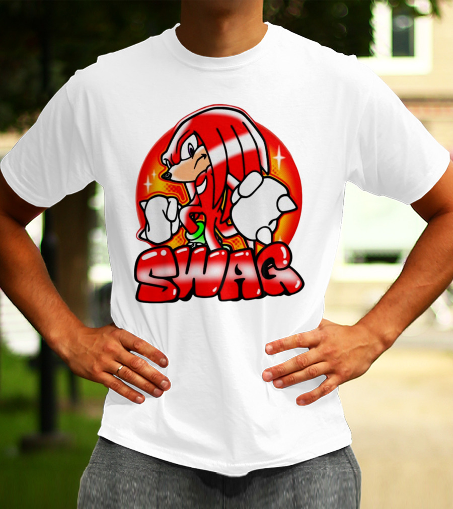 Mamono World Swaggles SWAG Red Character Power T-Shirt