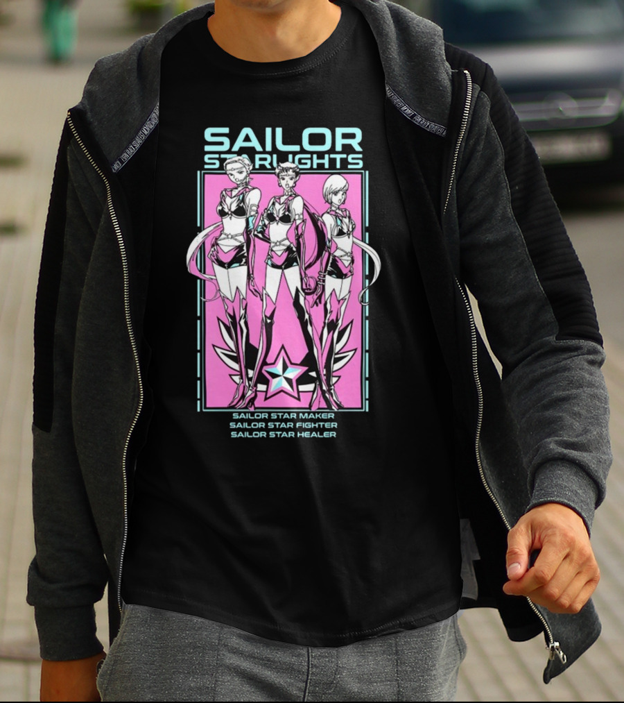 Sailor Starlights Sailor Star Maker Sailor Star Fighter Sailor Star Healer T-Shirt