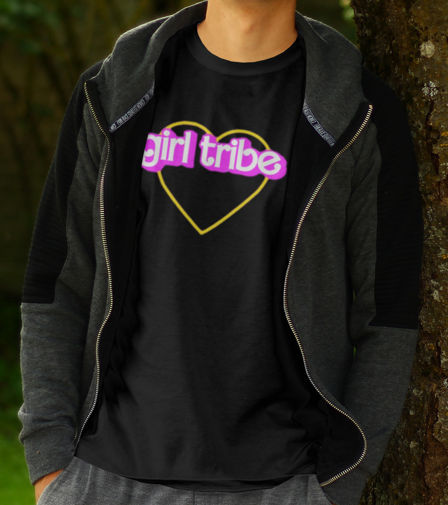Malibu Girl Tribe Heart Neon T-Shirt