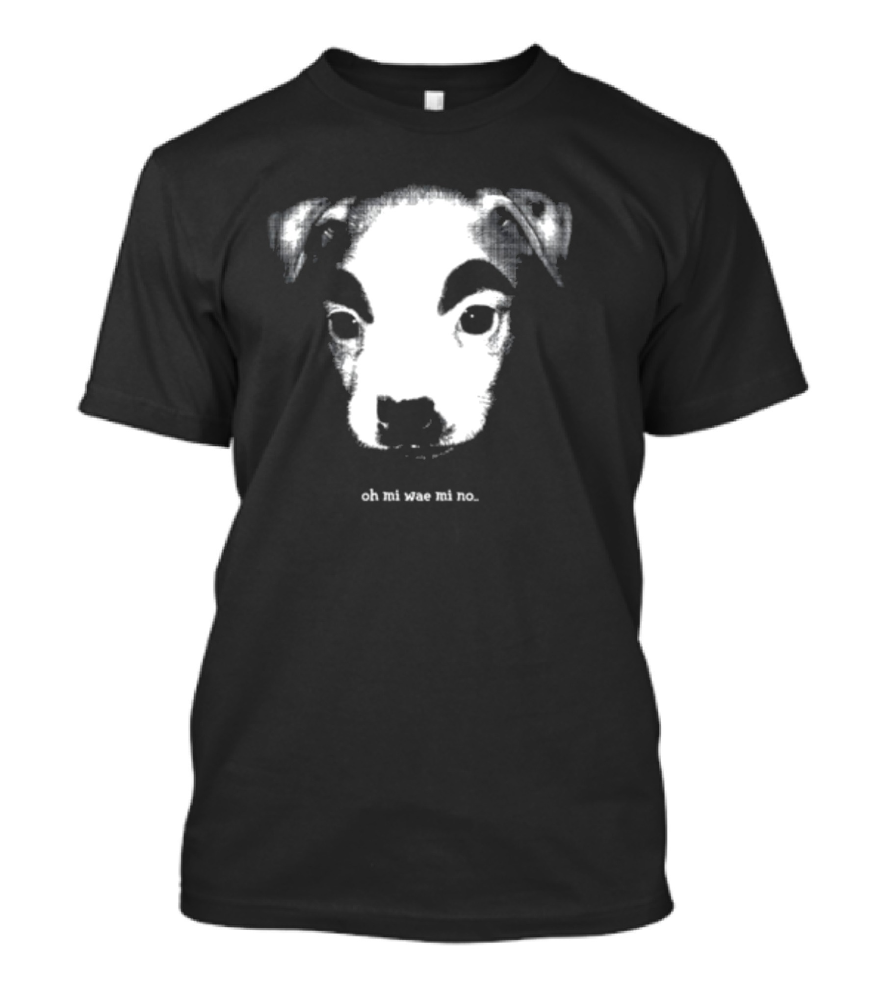 Mamono World Oh Mi Wae Mi No Dog Image T-Shirt