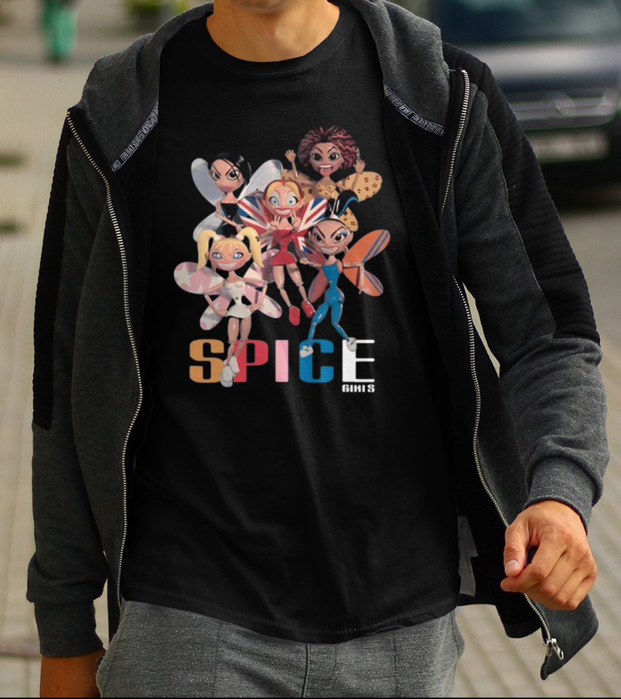 Thespicegirls Bat-Wing Fairies SPICE Girls T-Shirt