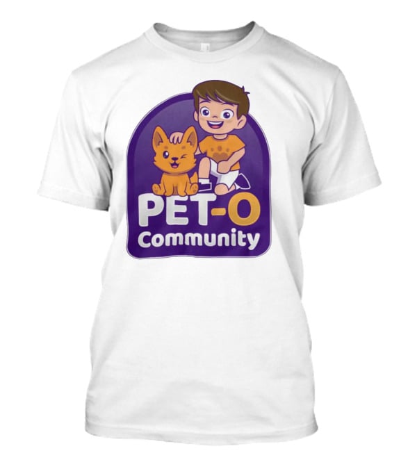 PET-O Community Winking Dog Child Cartoon T-Shirt