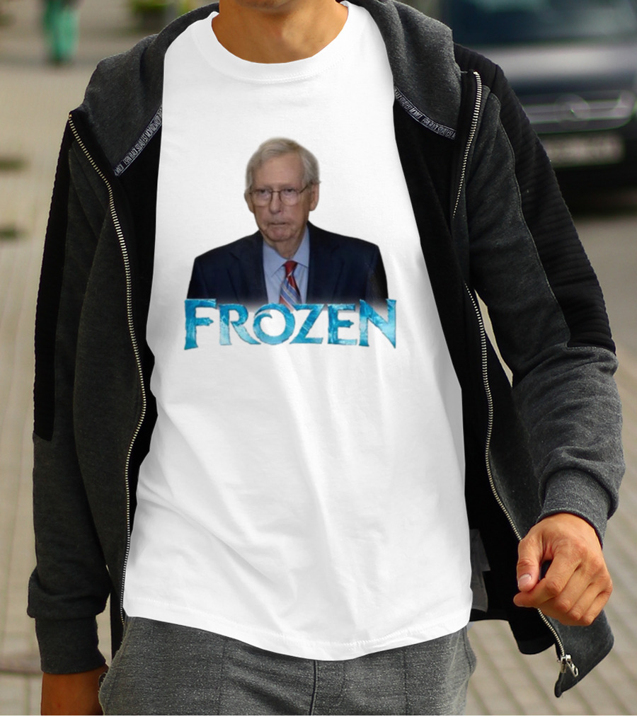 Mitch McConnell Frozen Parody Image With Frozen T-Shirt