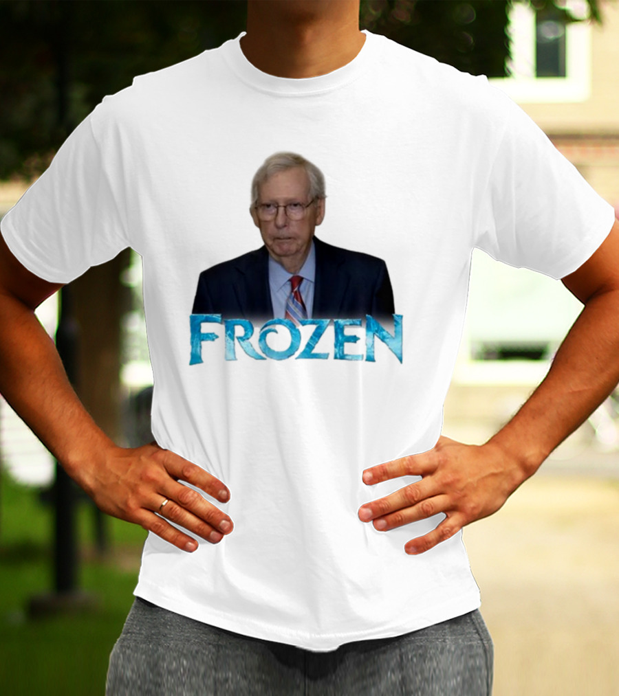 Mitch McConnell Frozen Parody Image With Frozen T-Shirt