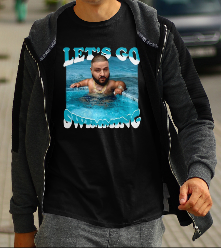 LET'S GO SWIMMING Baby Dj Khaled Funnyahhtees T-Shirt