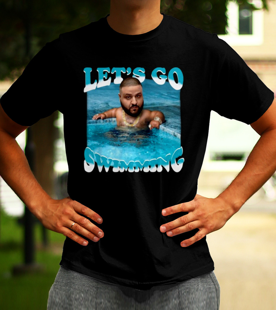 LET'S GO SWIMMING Baby Dj Khaled Funnyahhtees T-Shirt