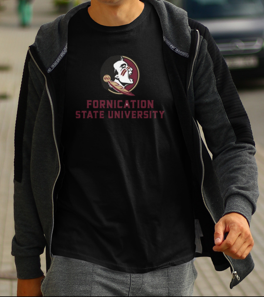 Fornication State University Heav3nlybodies T-Shirt