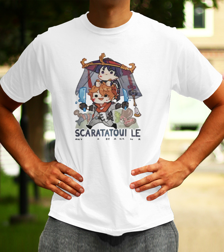 Scaratatouille Anyone Can Be A Harbinger Venti Le T-Shirt