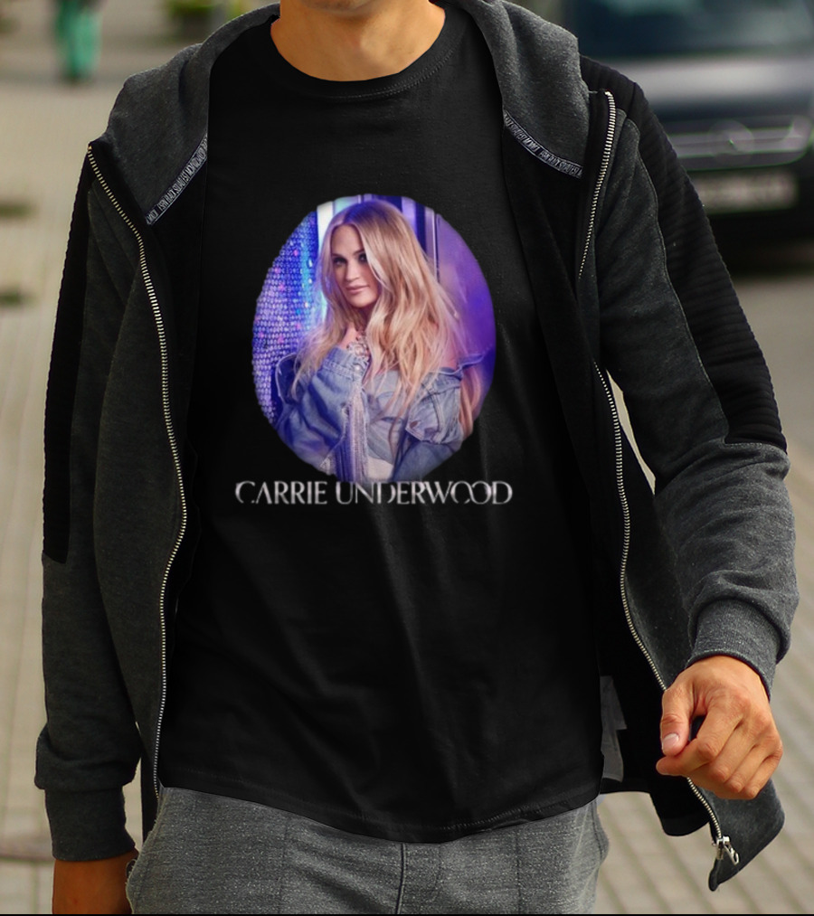 Carrie Underwood Denim And Rhinestones Deluxe T-Shirt