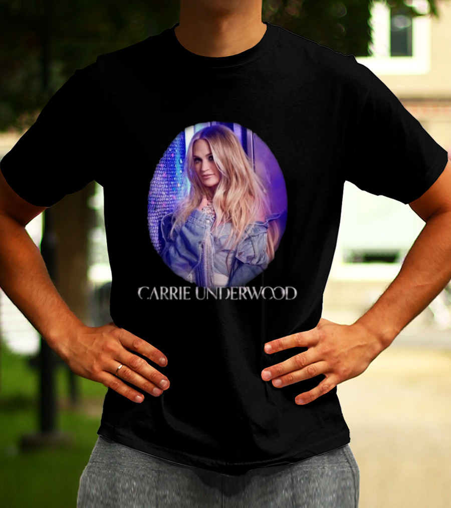 Carrie Underwood Denim And Rhinestones Deluxe T-Shirt