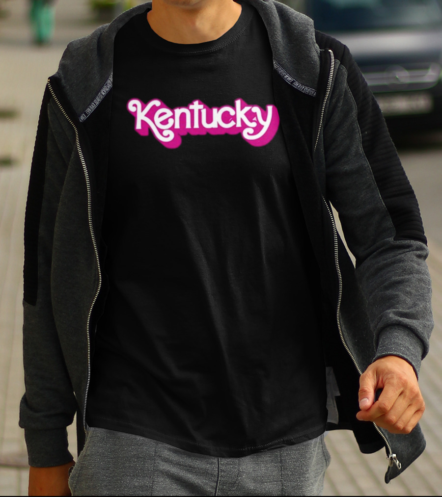 Kentucky Malibu Style Retro Typography T-Shirt
