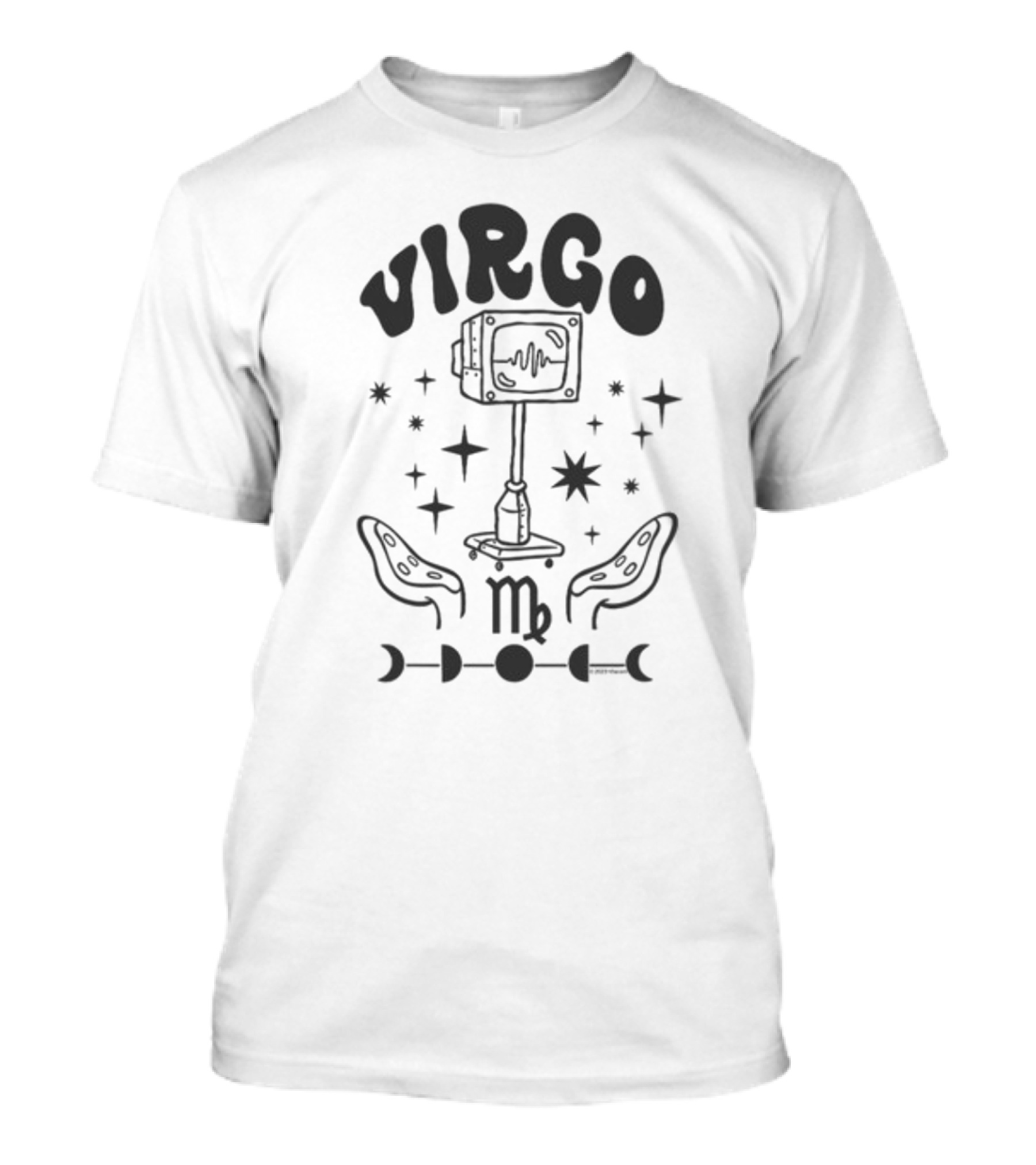Virgo Spongebob Squarepants Capricorn Celestial T-Shirt