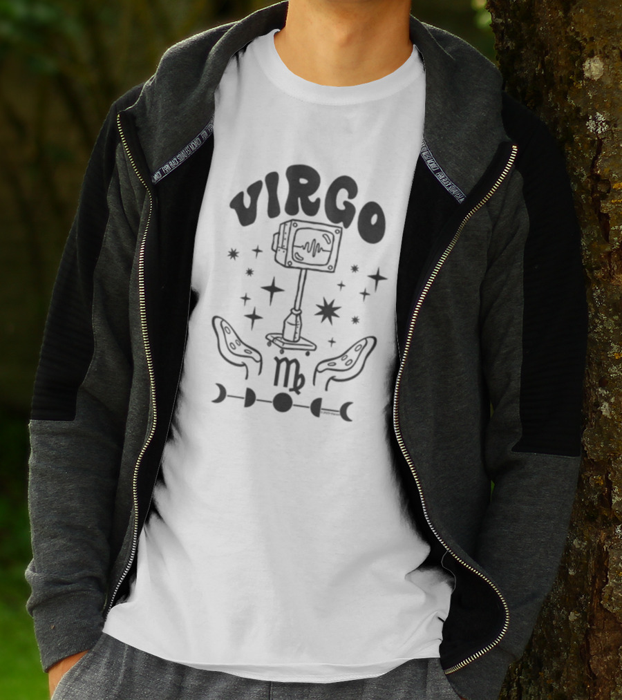 Virgo Spongebob Squarepants Capricorn Celestial T-Shirt