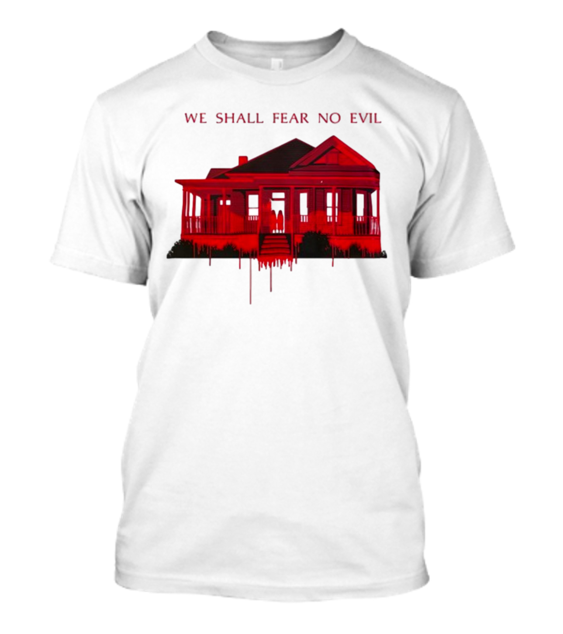 The Exorcist Believer We Shall Fear No Evil Red House T-Shirt