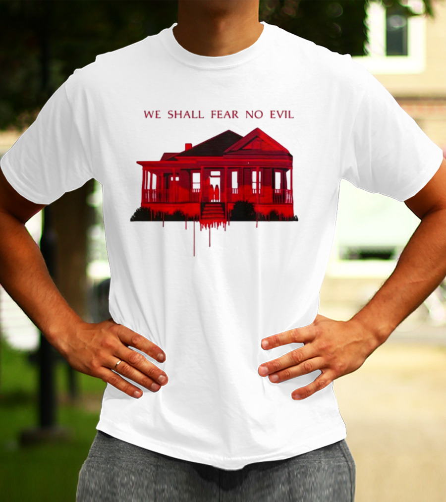 The Exorcist Believer We Shall Fear No Evil Red House T-Shirt