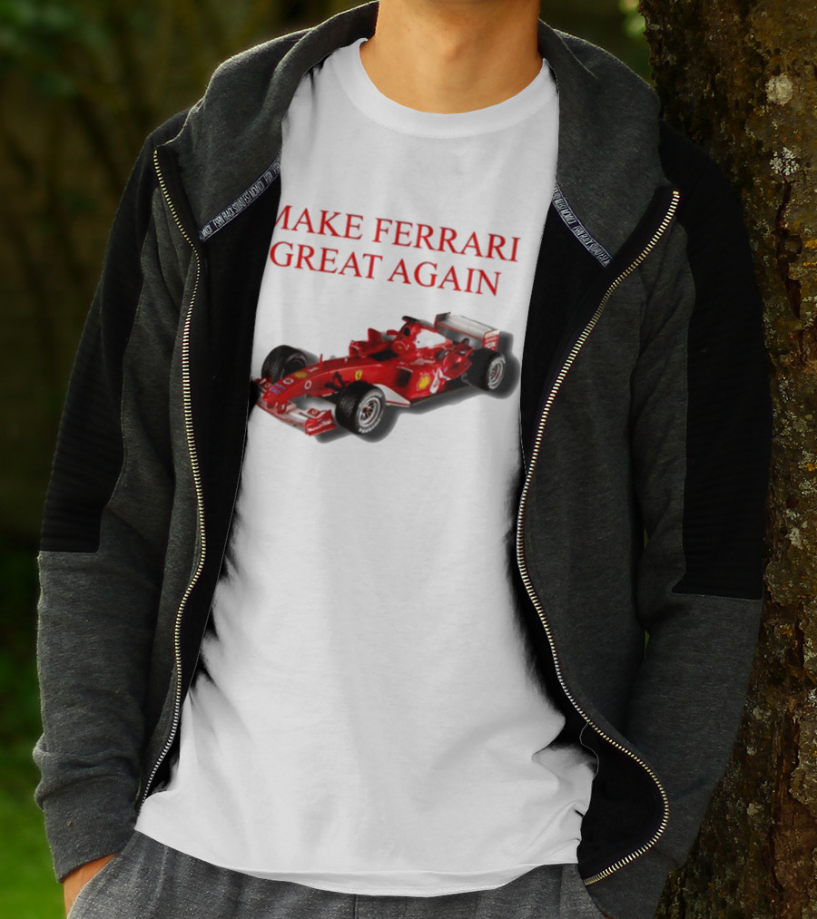 Make Ferrari Great Again F2004 Racing Car T-Shirt