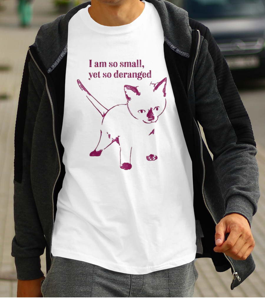 I Am So Small Yet So Deranged Catwheezie T-Shirt