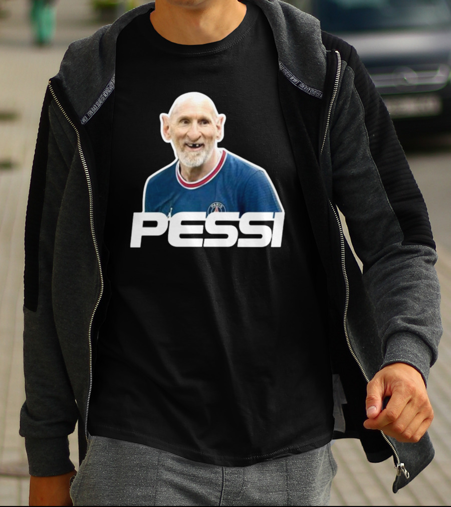 Pessi Football Parody Coach Teeth Smile T-Shirt