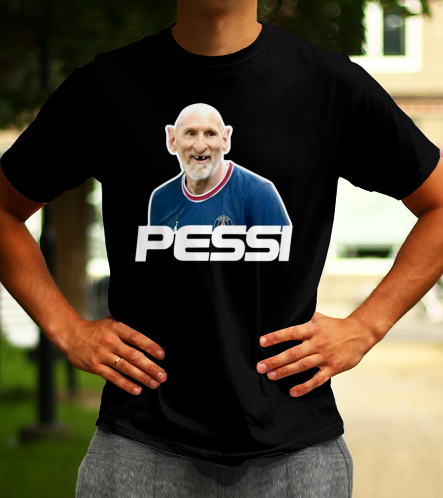 Pessi Football Parody Coach Teeth Smile T-Shirt