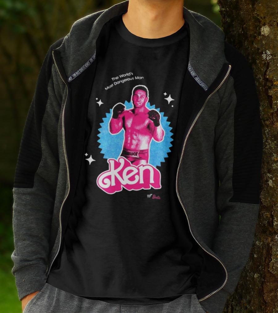 Nostalgiagland Ken The World's Most Dangerous Man Bold Retro Boxing T-Shirt