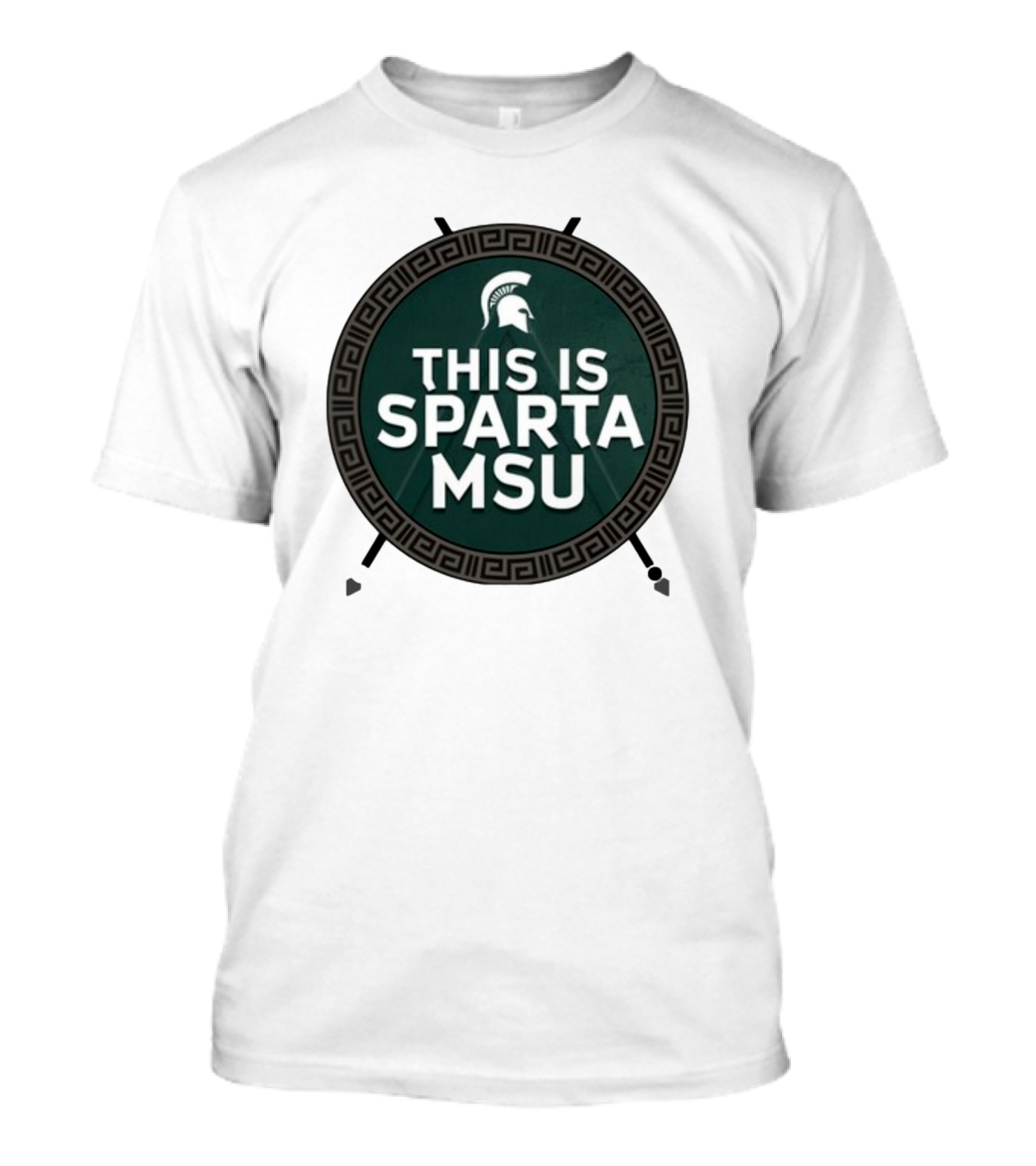Michigan State University This Is Sparta MSU Spartan Helmet T-Shirt
