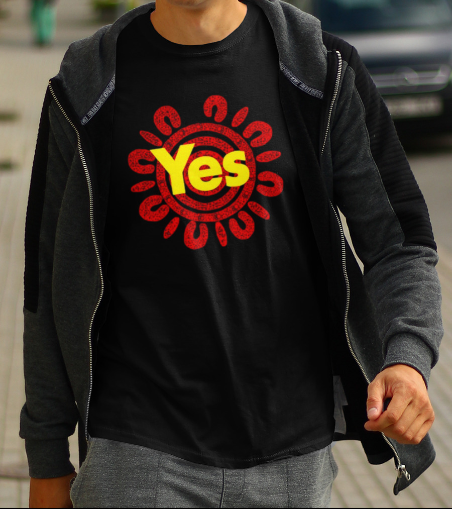 Yes 23 Super Supporter Thomas Mayo Sunburst T-Shirt