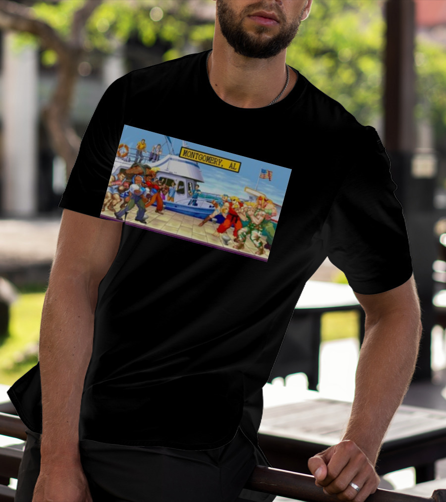 Montgomery AL Boat Dock Brawl Showdown T-Shirt