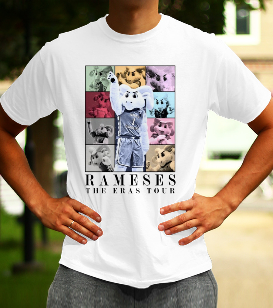 Rameses North Carolina The Eras Tour T-Shirt