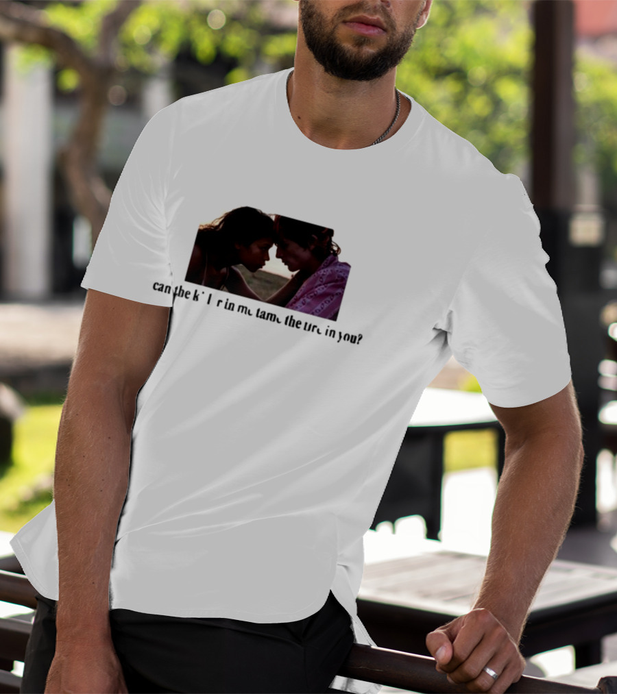 Can The Killer In Me Tame The Fire In You Shadowed Intimate Moment T-Shirt