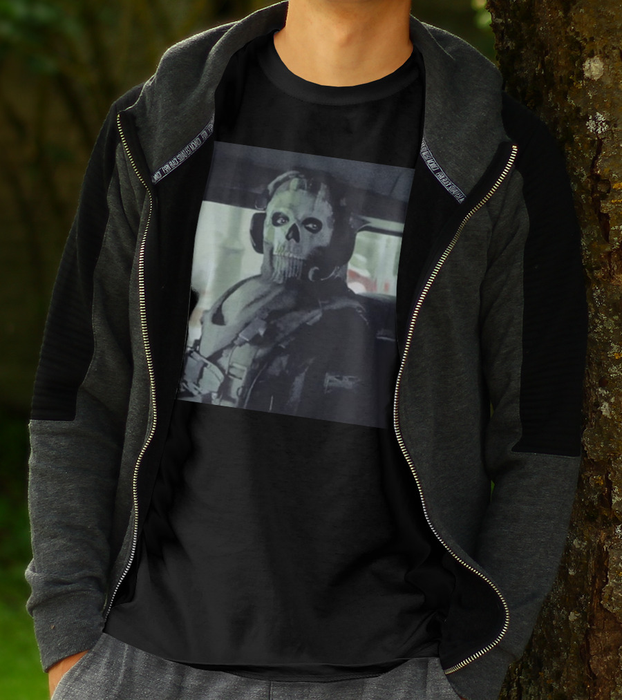 Modern Warfare II Ghost Mask Operator Stare T-Shirt