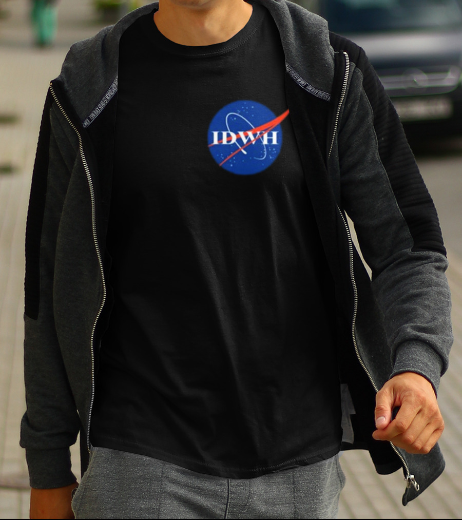 I Don't Work Here IDWH NASA T-Shirt