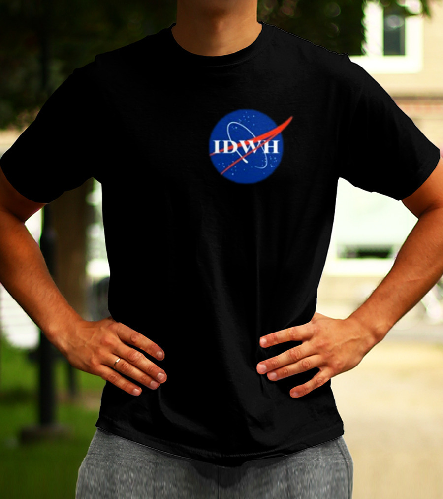 I Don't Work Here IDWH NASA T-Shirt