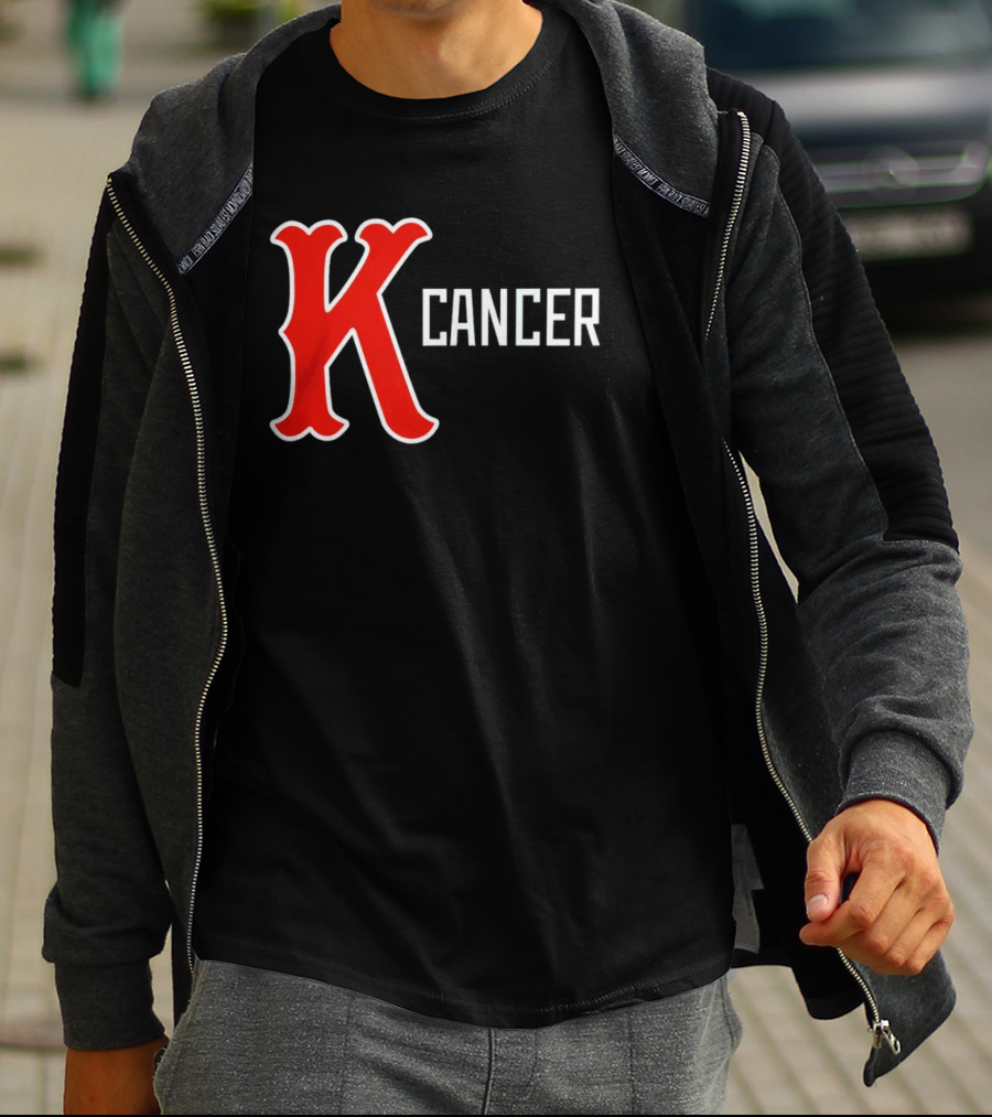 Boston Red Sox K Cancer T-Shirt