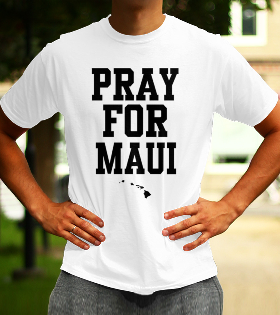 Pray For Maui Cameron Wolfe T-Shirt