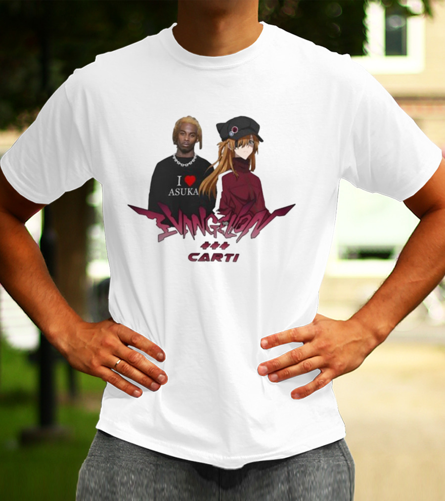 EVANGELION I ASUKA CARTI Collaboration T-Shirt