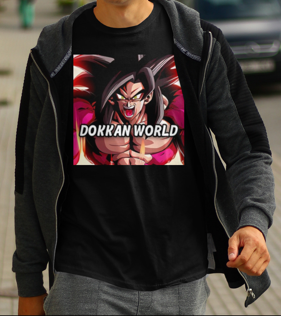 Dokkan World Super Saiyan 4 Character Burst T-Shirt