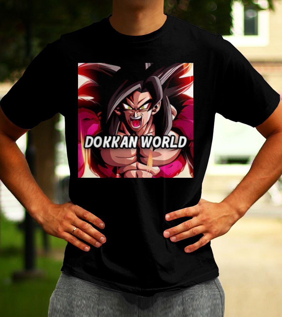Dokkan World Super Saiyan 4 Character Burst T-Shirt
