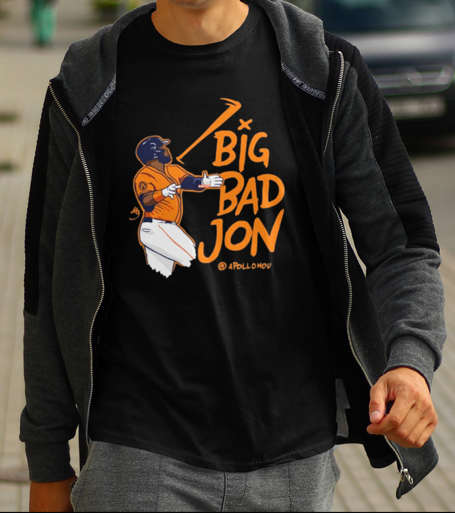 Big Bad Jon Singleton Apollo Houston Baseball Player T-Shirt