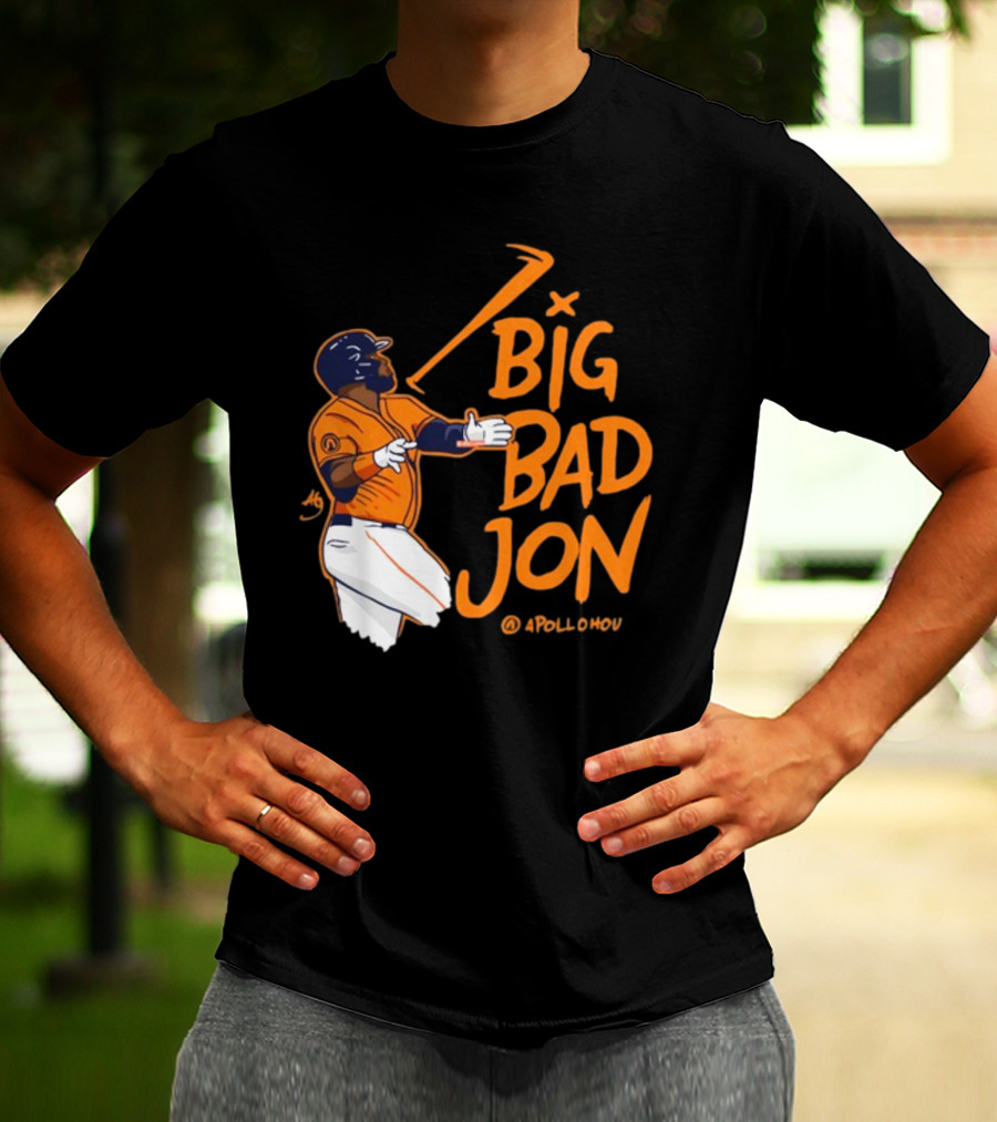 Big Bad Jon Singleton Apollo Houston Baseball Player T-Shirt