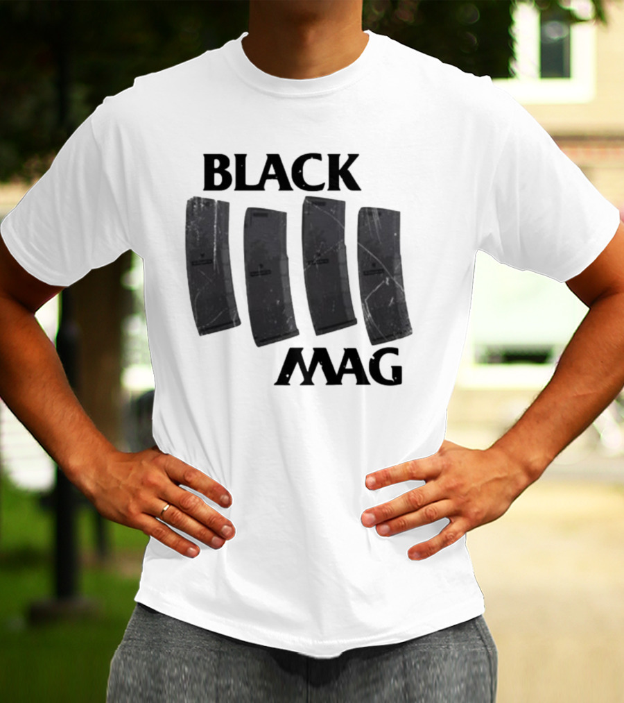 Fbombgear Black Mag F-Bomb Morale Gear Black Mag T-Shirt